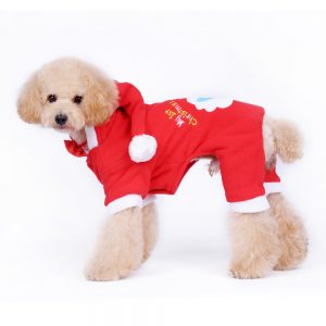 Costum Mos Craciun pentru catei MQ-DZ111 11 CateiLaModa.ro MQ DZ111 3