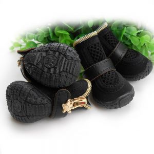 Ghetute pentru catei X1422 Negru 8 CateiLaModa.ro Ghete pentru catei X1422N