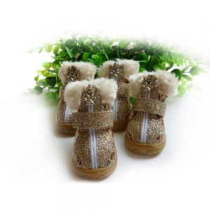 Ghete pentru catei XB1430G 12 CateiLaModa.ro XB1430 Galben 1
