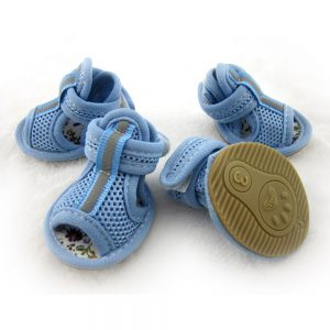 Sandale pentru catei XC0902B 7 CateiLaModa.ro XC0902 Bleu 1