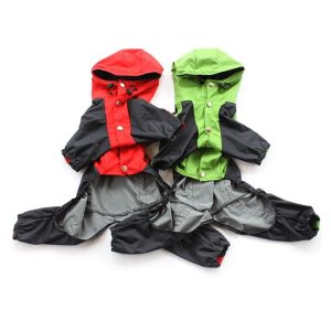 Salopeta de ploaie pentru catei M-DRC005R 75 CateiLaModa.ro M DRC005 4