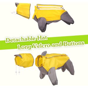 Salopeta de ploaie pentru catei MFB01G 37 CateiLaModa.ro MFB01G 10