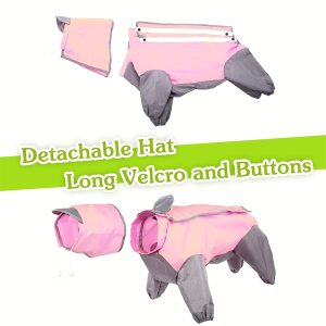 Salopeta de ploaie pentru catei MFB01P 25 CateiLaModa.ro MFB01P 10