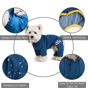 Salopeta de ploaie pentru catei SJY001A 41 CateiLaModa.ro SJY001A 11