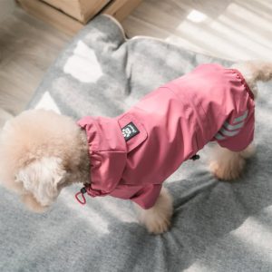 Salopeta de ploaie pentru catei SJY001P 28 CateiLaModa.ro SJY001L 2