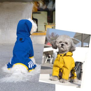 Salopeta de ploaie pentru catei SJY001A 44 CateiLaModa.ro SJY001 4