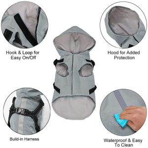 Vesta de ploaie pentru catei BPS-21-37G 13 CateiLaModa.ro BPS 21 37G 6
